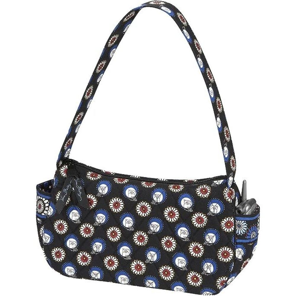 Vera Bradley Night Owl Maggie Shoulder Bag EUC
